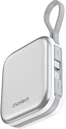 Павербанк Choetech Magnetic Wireless Gray 10 000 mAh / 22.5 Вт (B697C-WHSL) - мініатюра 3