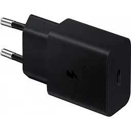 Мережевий зарядний пристрій Samsung EP-T1510X Black, 1хUSB Type-C, 15W (EP-T1510NBEGEU) - мініатюра 2
