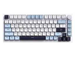 Клавіатура ігрова механічна GamePro GPMK-160-BL Warden Genesis Red Outemu Swithes Hot-Swap White-Blue - мініатюра 3