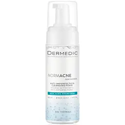 Пінка для вмивання Dermedic Normacne Anti-Imperfection Cleansing Foam Для проблемної шкіри 170 мл (5901643177515) - мініатюра 1