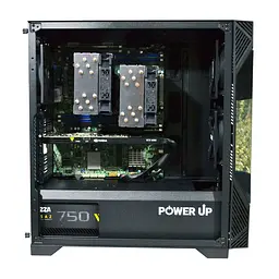 Двопроцесорна робоча станція Power Up #464 Xeon E5 2690 v4 x2/64 GB/SSD 1TB/NVIDIA Quadro RTX4000 8 Gb - мініатюра 2
