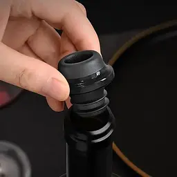 Набор для вина с электроштопором Circle Joy Wine Opener and Preserver Set (CJ-TZ21) - мініатюра 9