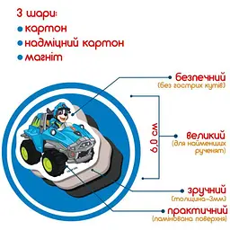 Набір магнітів Magdum Щенячий патруль. Диномісія 24 шт. (ML4034-05) - мініатюра 3