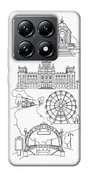 TPU чохол Demsky Kharkiv spirit для Xiaomi 14T Pro