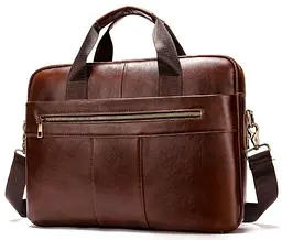 Чоловіча шкіряна сумка Vintage 28х40х7 см sum0012888 - мініатюра 3