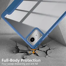 Чохол TPUCristal Pen holder Lenovo Tab M11 Xiaoxin Pad 2024 11 Синій - мініатюра 6