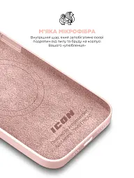 Чехол ArmorStandart ICON2 MagSafe для Apple iPhone 14 Chalk Pink - миниатюра 7