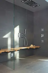 Верхній душ із 3 режимами Grohe Rainshower F-Series 15" 27939001, Хром - мініатюра 5