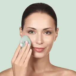 Щітка для обличчя GESKE Facial Brush 4 в 1 з тримачем зелена - мініатюра 5