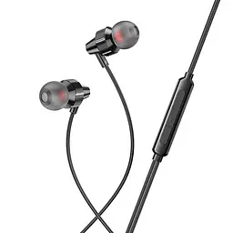 Провідні вакуумні навушники Hoco M90 Type-C Delight wired digital earphone with microphone, 1.2m, black - мініатюра 4
