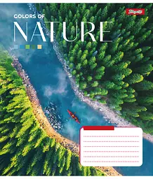 Набір зошитів 1 Вересня Colors of nature А5 в клітинку 60 аркушів 10 шт. (767394) - мініатюра 4