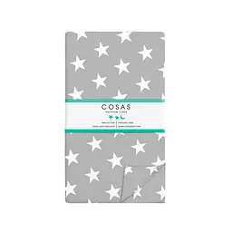 Комплект постільної білизни Cosas White stars CS1 Сімейний сірий (StarsB_Grey_160x2) - мініатюра 4