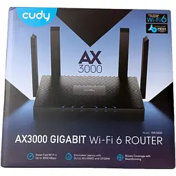 Бездротовий маршрутизатор (роутер) Cudy WR3000 (73-00512) [121798] - мініатюра 6
