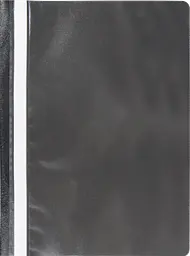 Папка-швидкозшивач чорна з механізмом "усики", А4, 110/110 мкм, BM.3313-01 JOBMAX (4824004008666)