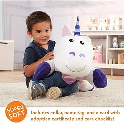 Плюшевий єдиноріг-подушка Melissa & Doug 70 см (MD30709) - мініатюра 4