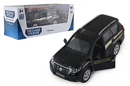 Іграшкова машинка позашляховик Land Cruiser Prado TechnoDrive KM6189D чорний