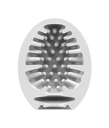 Мастурбатор яйце Satisfyer Egg Single Naughty білий - мініатюра 2