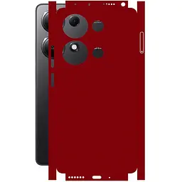 Защитная пленка StatusSKIN для Xiaomi Redmi Note 13 Pro 4G Корпус Винил Металлик красный