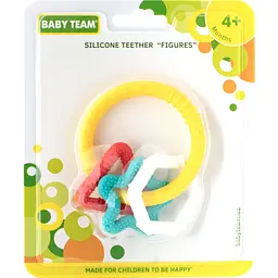 Прорізувач силіконовий Baby Team Фігурки (4023) - мініатюра 2