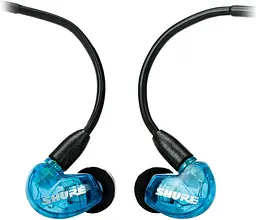 Дротові навушники Shure SE215 Blue