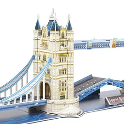 3D Пазл CubicFun National Geographic Тауерський міст, 120 елементів (DS0978h) - мініатюра 4
