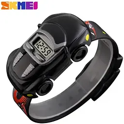 Годинники наручні чоловічі Skmei 1064 Black, 1064BK (15881) - мініатюра 2