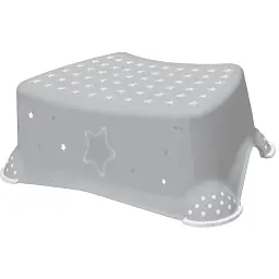 Подставка-ступенька для ванной Keeeper Stars серая (5000)