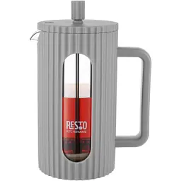Френч-прес Resto Keid бамбук 1000 мл сірий (90533) - мініатюра 10