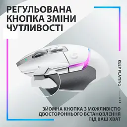 Мишка Logitech G502 X Plus Wireless White (910-006171) - мініатюра 6