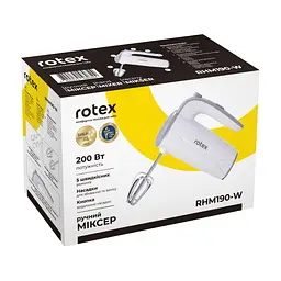 Міксер Rotex RHM190-W - мініатюра 5