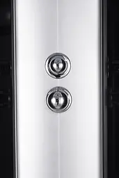 Душовий бокс без гідромасажу Mixxus Strong SB02-90x90x215-FB Satin з низьким піддоном MI6886, Хром матовый, матовий, хром матовий - мініатюра 8