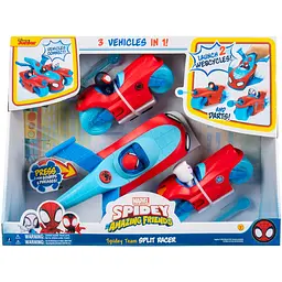 Ігровий набір 3 в 1 Spidey Deluxe Feature Vehicle Спліт команда Спайді (SNF0271) - мініатюра 30