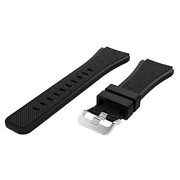 Ремінець 22 мм BeWatch ECO для Samsung Galaxy Watch 46мм/Samsung Gear S3 Чорний (1021101.3) - мініатюра 3