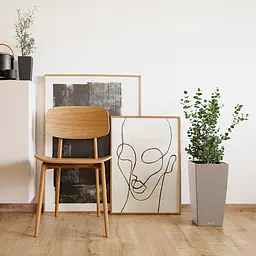 Вазон Lechuza Cubico Color, 14 л, білий (13130) - мініатюра 10