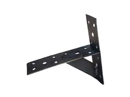 Кронштейн БеМаС без покриття № 1 для дерев'яних полиць (50x150x170x2мм)