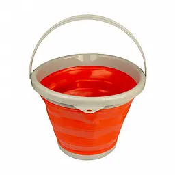 Відро силіконове Tramp складне 10 L Помаранчевий (TRA-TRC-091-ORANGE) - мініатюра 2