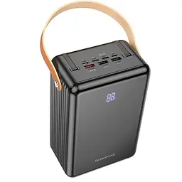 Зовнішній акумулятор Borofone BJ32 Terra fully compatible 80000mAh 22.5W чорний - мініатюра 2