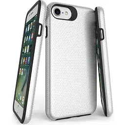 Чохол-накладка Toto Triangle TPU+PC Case Apple iPhone 7/8/SE 2020 Silver - мініатюра 7