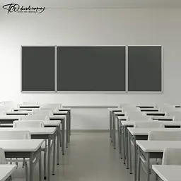 Крейдяна дошка ТСО грифельна 3000х1000 мм 5-поверхнева - мініатюра 5