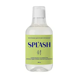 Ополіскувач для порожнини рота Splash Mint And Lemongrass Зі смаком м'яти та лемонграсу 300 мл (4820266832247) - мініатюра 1