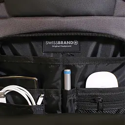 Сумка-рюкзак Swissbrand Houston 21 Grey (SWB_BL21HOU603U) - мініатюра 5