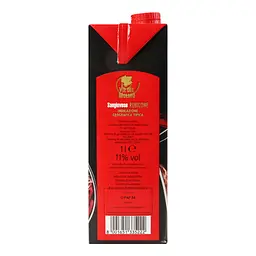 Вино Via del Molino Rubicone Sangiovese IGP, червоне, сухе, 1 л - мініатюра 3