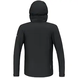 Куртка чоловіча Salewa Puez Aqua 4 PTX 2.5L Mens Jacket XL Чорний - мініатюра 2
