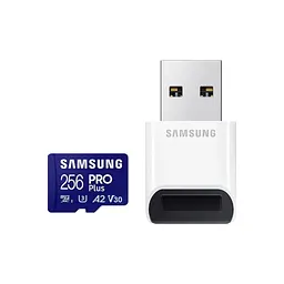 Карта пам'яті Samsung 256GB microSDXC class 10 UHS-I U3 V30 Pro Plus (MB-MD256SB/WW) - мініатюра 2