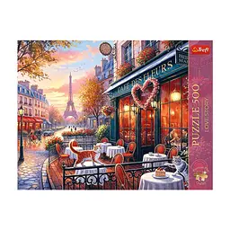 Пазл Trefl Premium Plus Love Story: Кохання в Парижі 500 елементів (5900511376210) - мініатюра 3