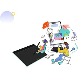 Графічний планшет XP-Pen Deco Fun Black (Deco Fun XS_BK) - мініатюра 11