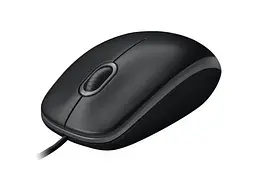 Mишка Logitech B100 (910-003357) Black USB - мініатюра 3