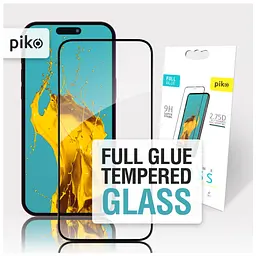 Скло захисне Piko Full Glue Apple iPhone 15 Pro (1283126575464) - мініатюра 2