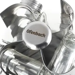 Набір місткостей для спецій Ofenbach, 16 предметів, нержавіюча сталь, на підставці (OF-101003) - мініатюра 3