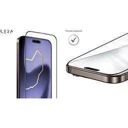 Захисне скло iLera Frosted Glass 2.0 для Apple iPhone 17 (iLFrGl17) [144416] - мініатюра 3